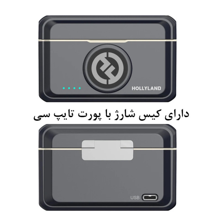 میکروفون بیسیم هالیلند مدل Lark M2 مجموعه ۲عددی